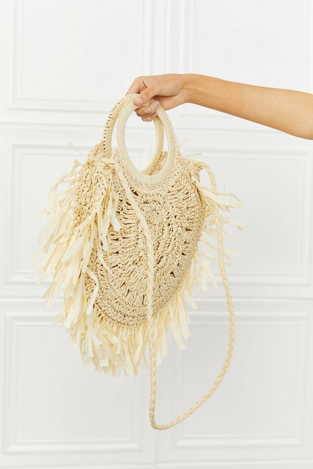 Fame Found My Paradise Straw Handbag - Guy Christopher