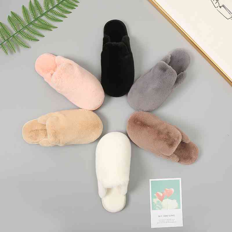 Faux Fur Slippers - Guy Christopher