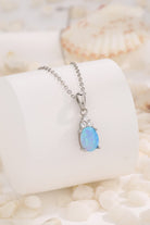 Find Your Center Opal Pendant Necklace - Embrace Timeless Beauty and Romance with this Exquisite Piece of Jewelry. - Guy Christopher