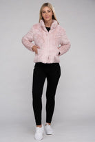 Fluffy Zip-Up Sweater Jacket - Guy Christopher