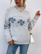 Four Leaf Clover Mock Neck Sweater - Guy Christopher