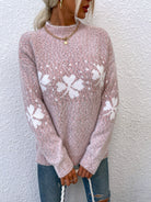 Four Leaf Clover Mock Neck Sweater - Guy Christopher