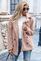 Full Size Lapel Collar Sherpa Coat - Guy Christopher