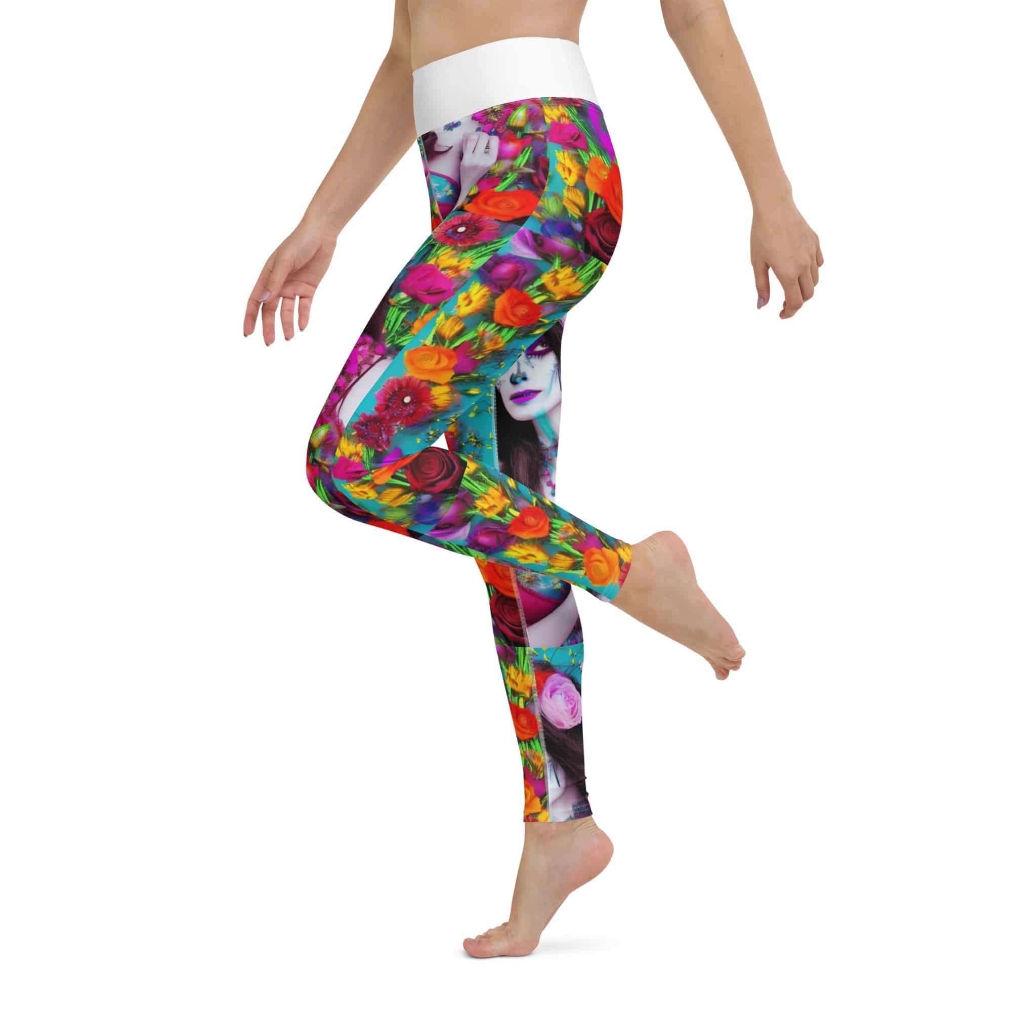 Goddess Flow Leggings - Indulge in the Divine Feminine Energy with Pure Romance for Your Soul. - Guy Christopher