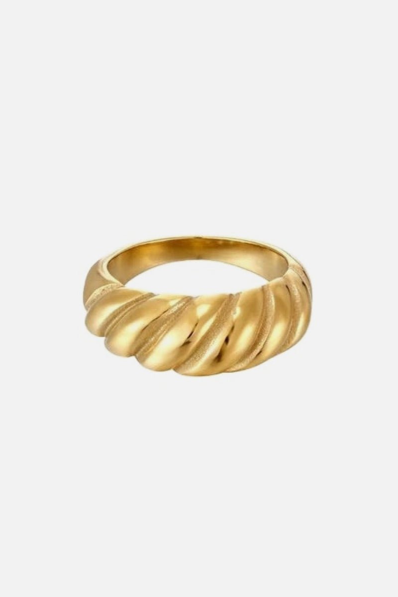 Gold Twisted Ring - Guy Christopher