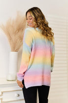 Gradient V-Neck Sweater - Guy Christopher