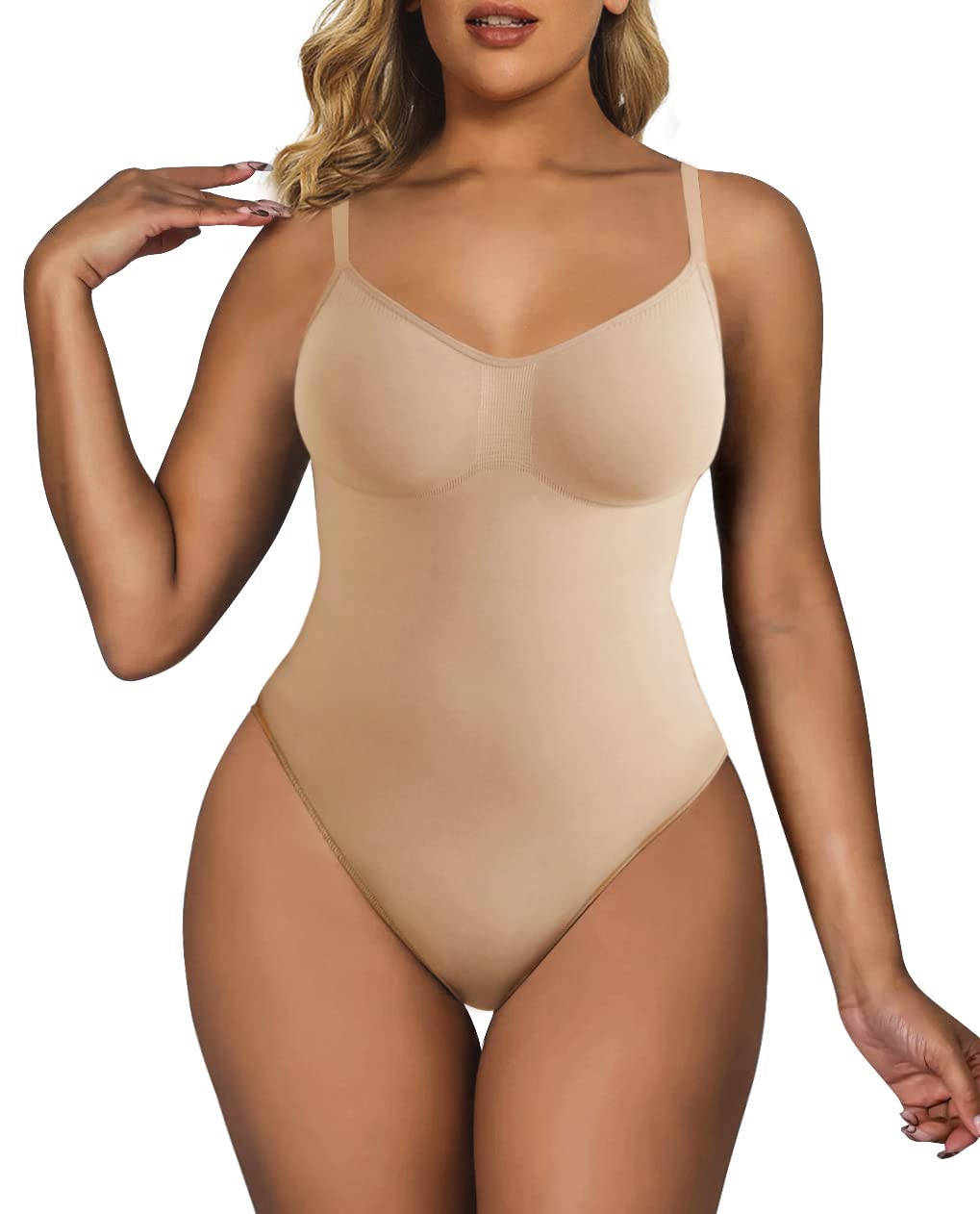 HB Shaper Free Sample S-3XL Bodysuit For Women Tummy Control Shapewear Seamless Sculpting Thong Body Shaper - Guy Christopher