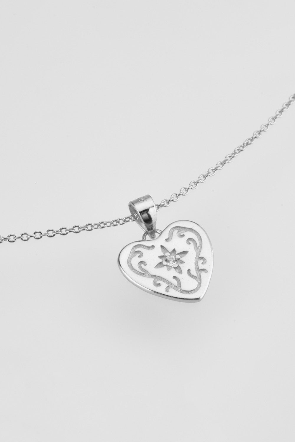 Heart Pendant 925 Sterling Silver Necklace - Guy Christopher