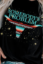 Heartbeats and Mystery - Indulge in the Allure of Somebody's Problem Graphic Tee Shirt. - Guy Christopher