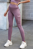 High Waist Leggings with Pockets - Guy Christopher