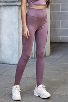 High Waist Leggings with Pockets - Guy Christopher