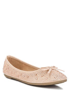 Hosana Rhinestones & Stud Embellished Ballet Flats - Guy Christopher