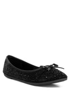 Hosana Rhinestones & Stud Embellished Ballet Flats - Guy Christopher