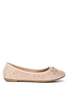 Hosana Rhinestones & Stud Embellished Ballet Flats - Guy Christopher