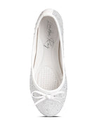 Hosana Rhinestones & Stud Embellished Ballet Flats - Guy Christopher