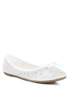 Hosana Rhinestones & Stud Embellished Ballet Flats - Guy Christopher