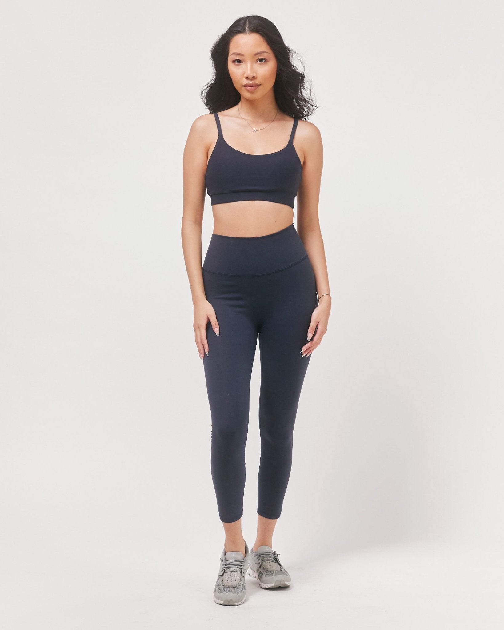 Hybrid Legging High Waist Crop Leggings 23" - Guy Christopher