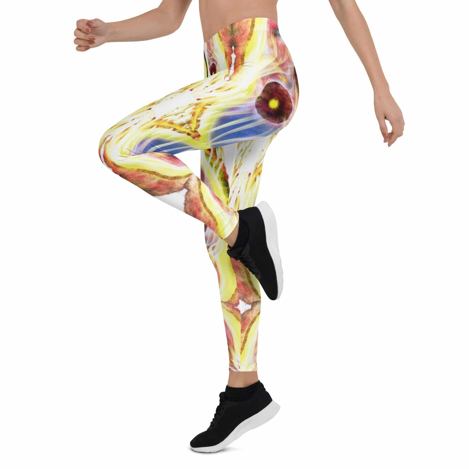 Indulge in Pure Bliss with Heavenly Leggings - Revel under the Sun's Warm Embrace, Protected by UPF 50+ - A Magical Piece of Ethical Craftsmanship. - Guy Christopher