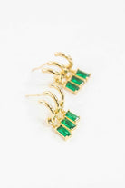 Into the Forest Tri Hoop Earrings - Guy Christopher