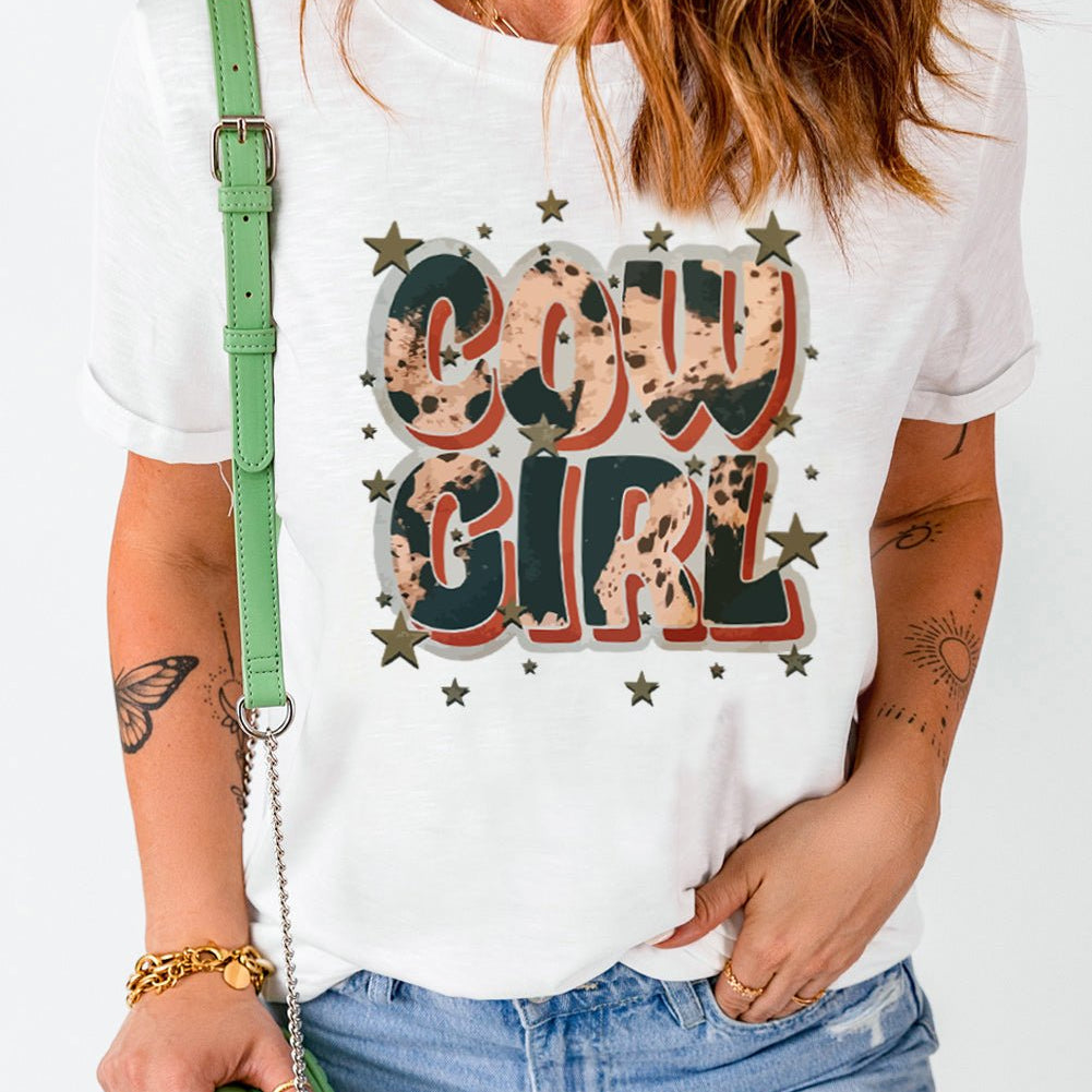 Journey of the Heart - Embrace Your Bohemian Spirit in our COWGIRL Graphic Tee - Luxurious Comfort and Flattering Shape for Endless Adventures - Guy Christopher