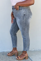 Judy Blue Racquel Full Size High Waisted Stone Wash Slim Fit Jeans - Guy Christopher