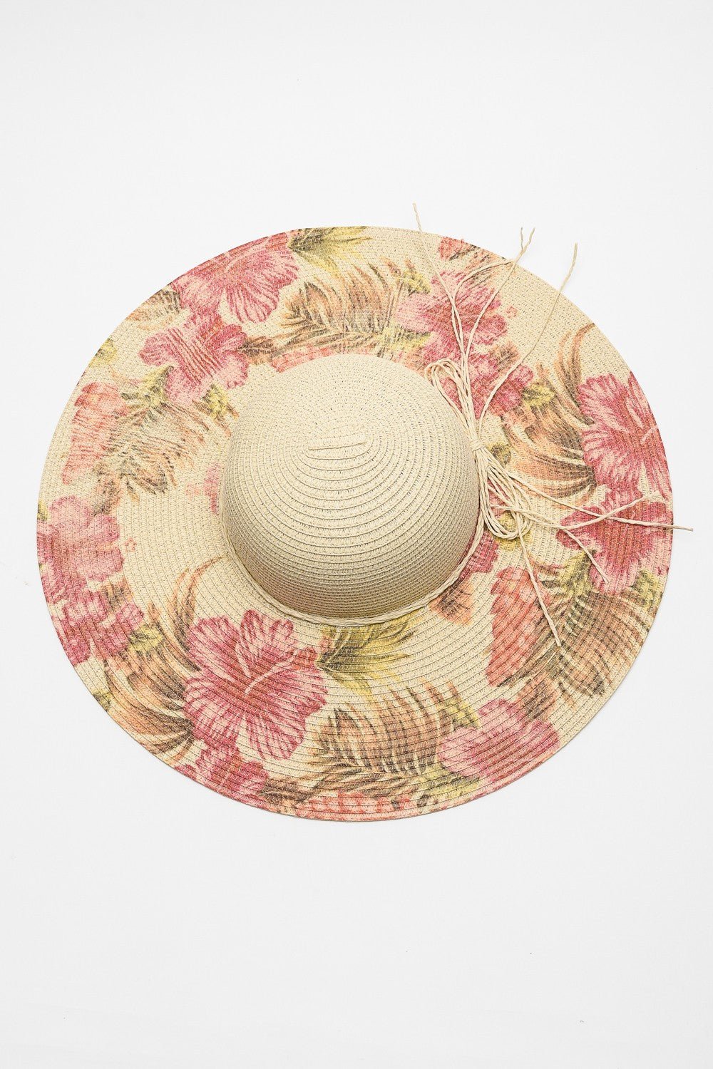 Justin Taylor Floral Bow Detail Sunhat - Guy Christopher