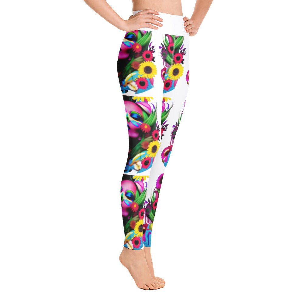 Kaleidoscope Love Yoga Leggings - Embrace the Magic of Self-Expression - Move Effortlessly and Look Stunning - Guy Christopher
