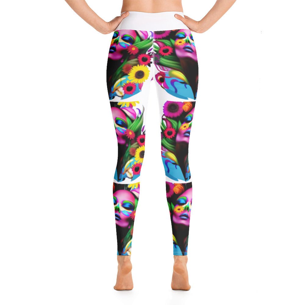 Kaleidoscope Love Yoga Leggings - Embrace the Magic of Self-Expression - Move Effortlessly and Look Stunning - Guy Christopher