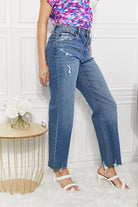 Kancan Full Size Melanie Crop Wide Leg Jeans - Guy Christopher