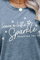 Leave a Little Sparkle Wherever You Go - Radiate Elegance and Beauty with this Enchanting Tee Shirt. - Guy Christopher