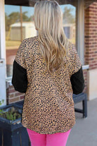 Leopard Collared Button Down Jacket - Guy Christopher