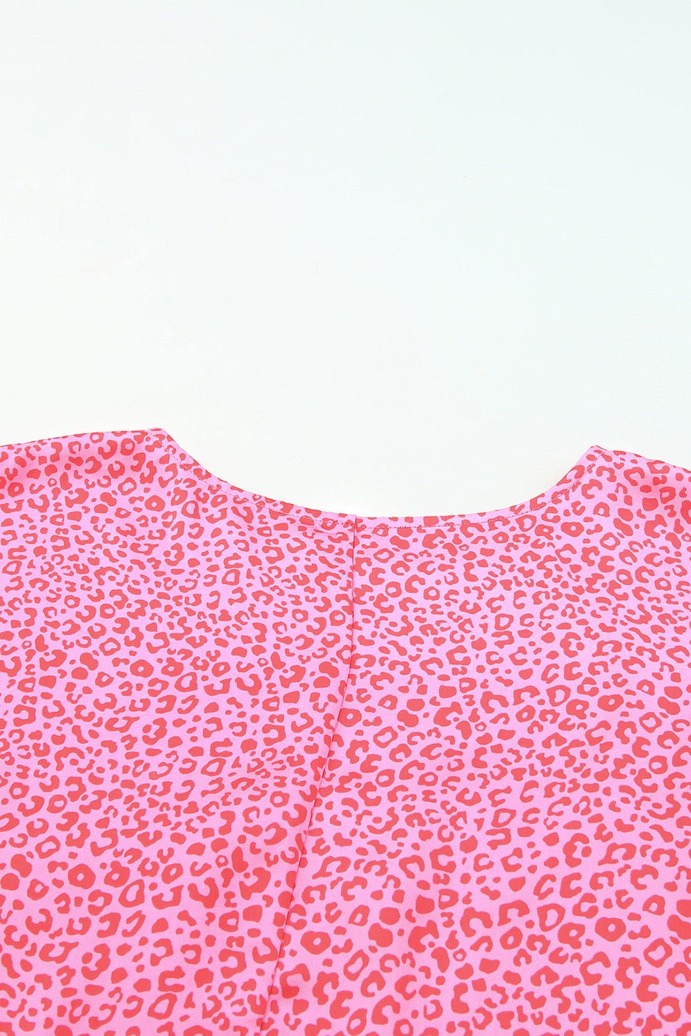 Leopard Smocked Flounce Sleeve Blouse - Guy Christopher