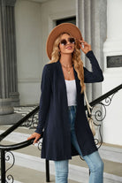 Long Sleeve Open Front Cardigan - Guy Christopher