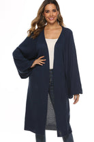 Long Sleeve Open Front Cardigan - Guy Christopher
