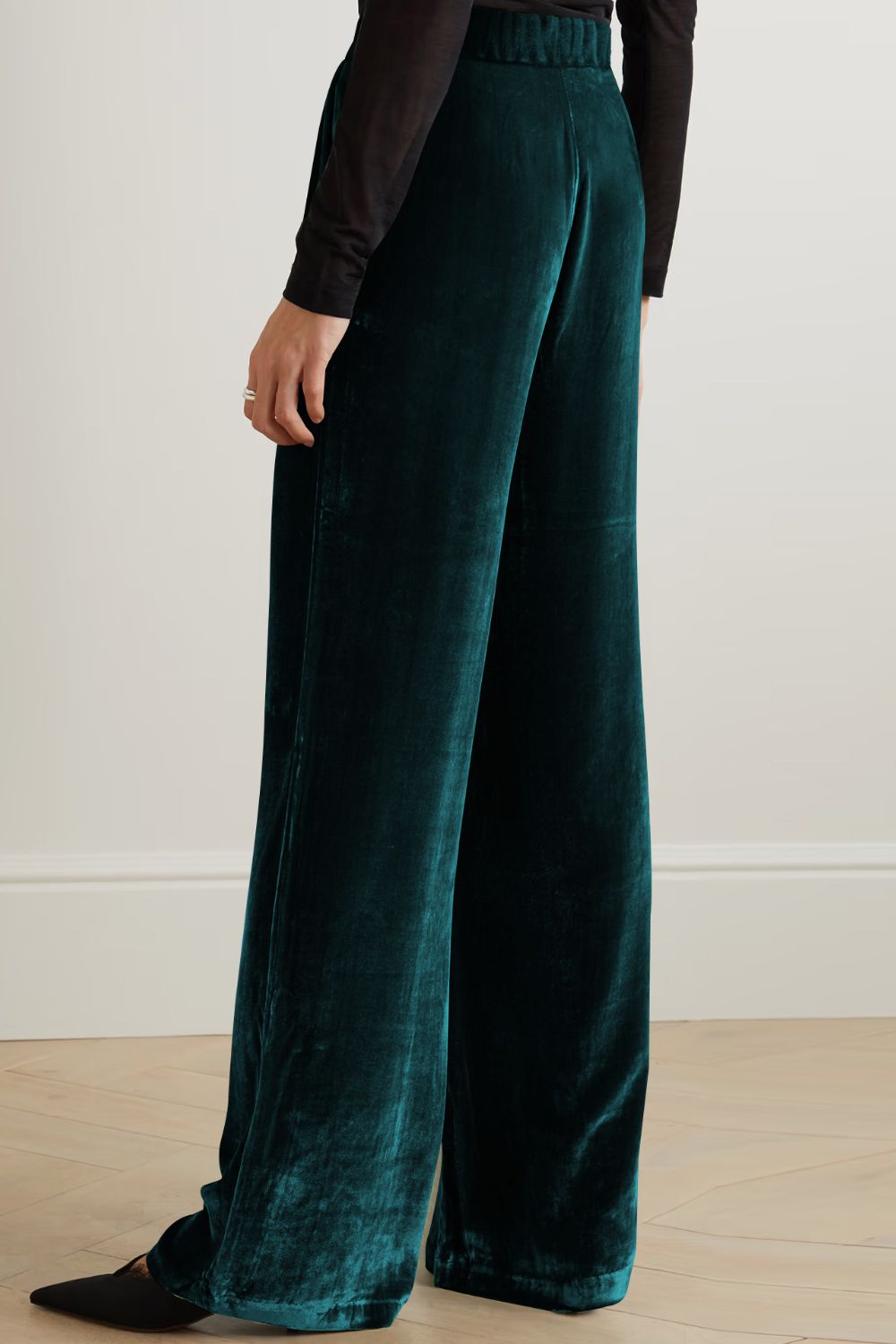 Loose Fit High Waist Long Pants with Pockets - Guy Christopher