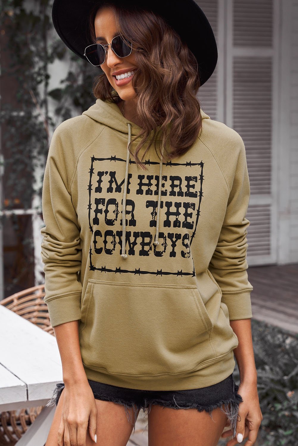 "Love in Comfort - Embrace Romance with our Letter Graphic Hoodie and Kangaroo Pocket - Experience Ultimate Coziness" - Guy Christopher