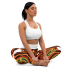 Love in Motion - Embrace your inner goddess with the vibrant and sensuous Funky Yoga Leggings. - Guy Christopher