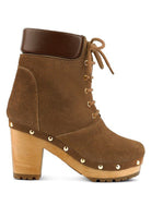 MAAYA Handcrafted Collared Suede Boot - Guy Christopher