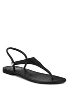 MADELINE Flat Thong Sandals - Guy Christopher