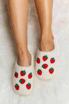 Melody Printed Plush Slide Slippers - Guy Christopher