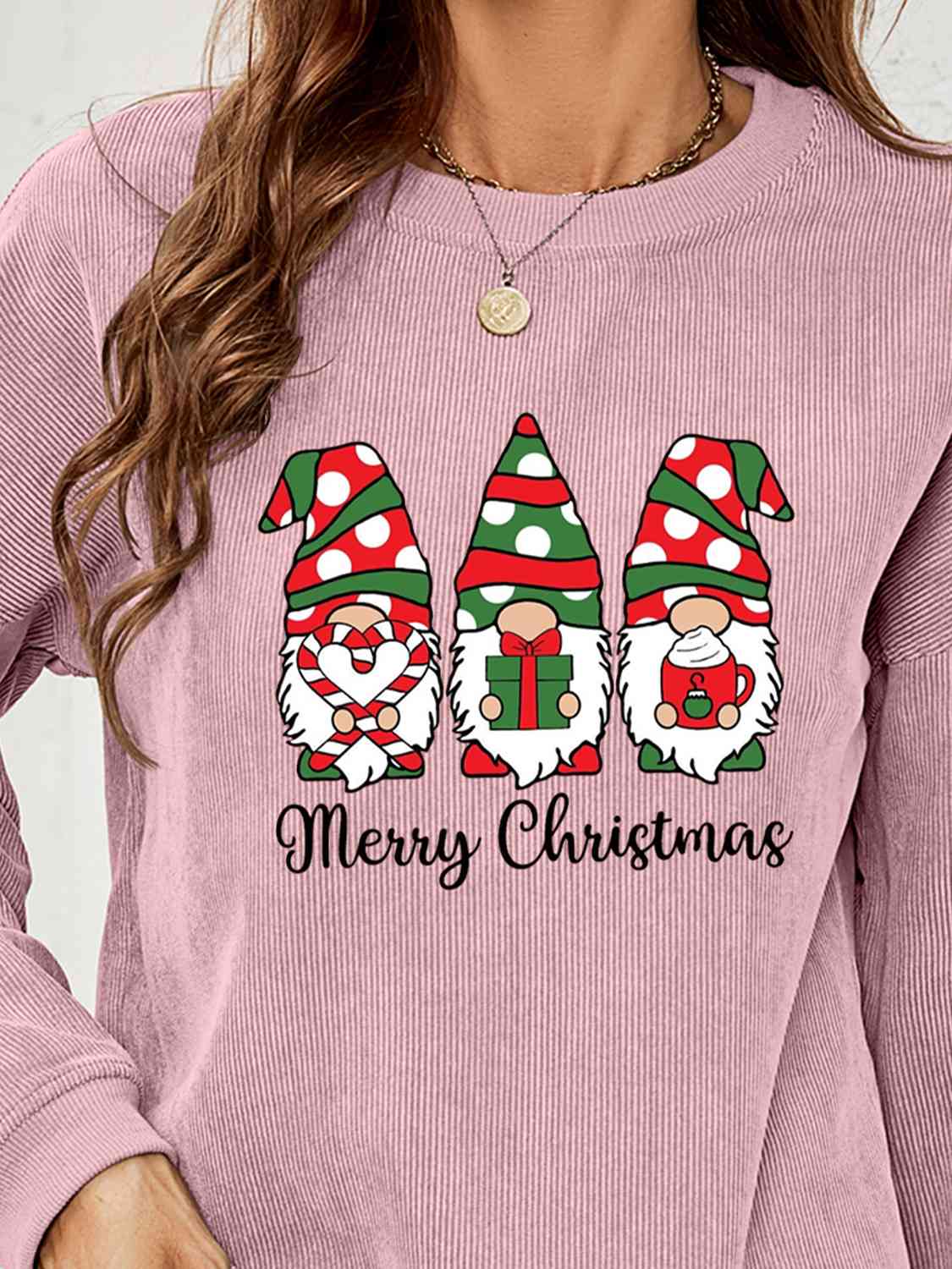 MERRY CHRISTMAS Graphic Sweatshirt - Guy Christopher