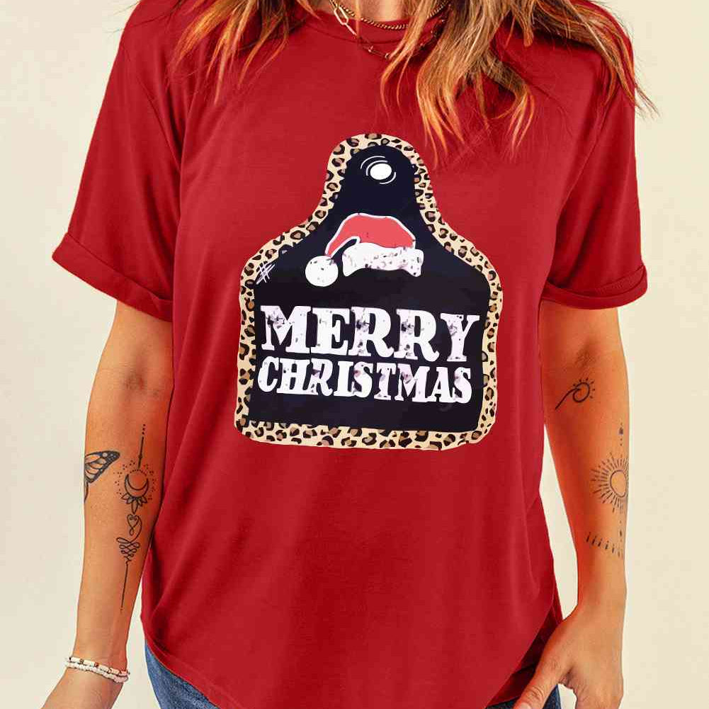 MERRY CHRISTMAS Graphic T-Shirt - Guy Christopher