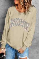 MERRY Graphic Drop Shoulder Sweatshirt - Guy Christopher