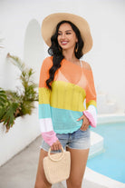 Mesmerizing Sunset Sheer Cover-Up - Embrace your inner goddess with seaside bliss - Effortless beauty and heavenly comfort. - Guy Christopher