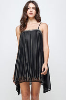 Metal Fringed Sexy Mini Dress - Guy Christopher