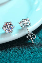 Moissanite Stud Earrings - A Sparkling Token of Love for Eternal Romance and Timeless Beauty - Guy Christopher