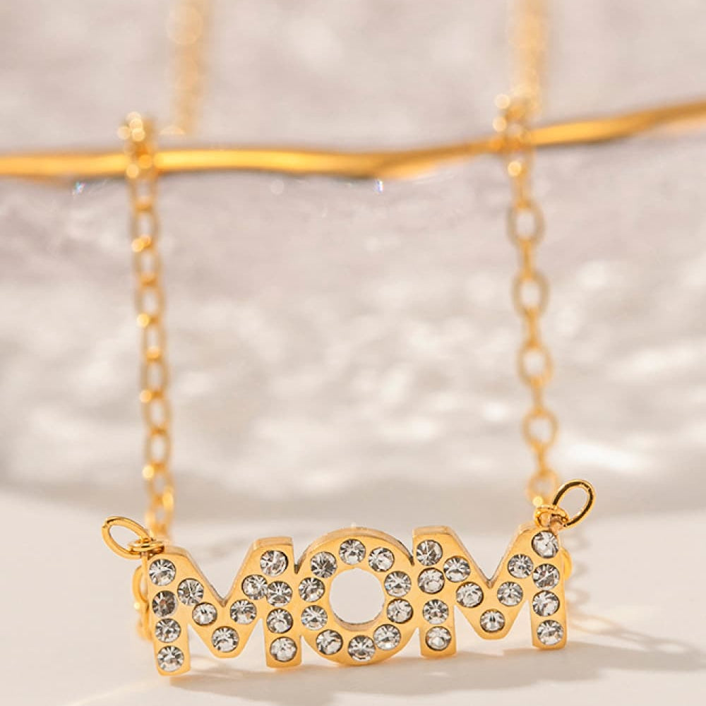 MOM Stainless Steel Necklace - Guy Christopher