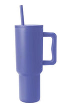 Monochromatic Stainless Steel Tumbler with Matching Straw - Guy Christopher