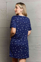 MOON NITE Quilted Quivers Button Down Sleepwear Dress - Guy Christopher