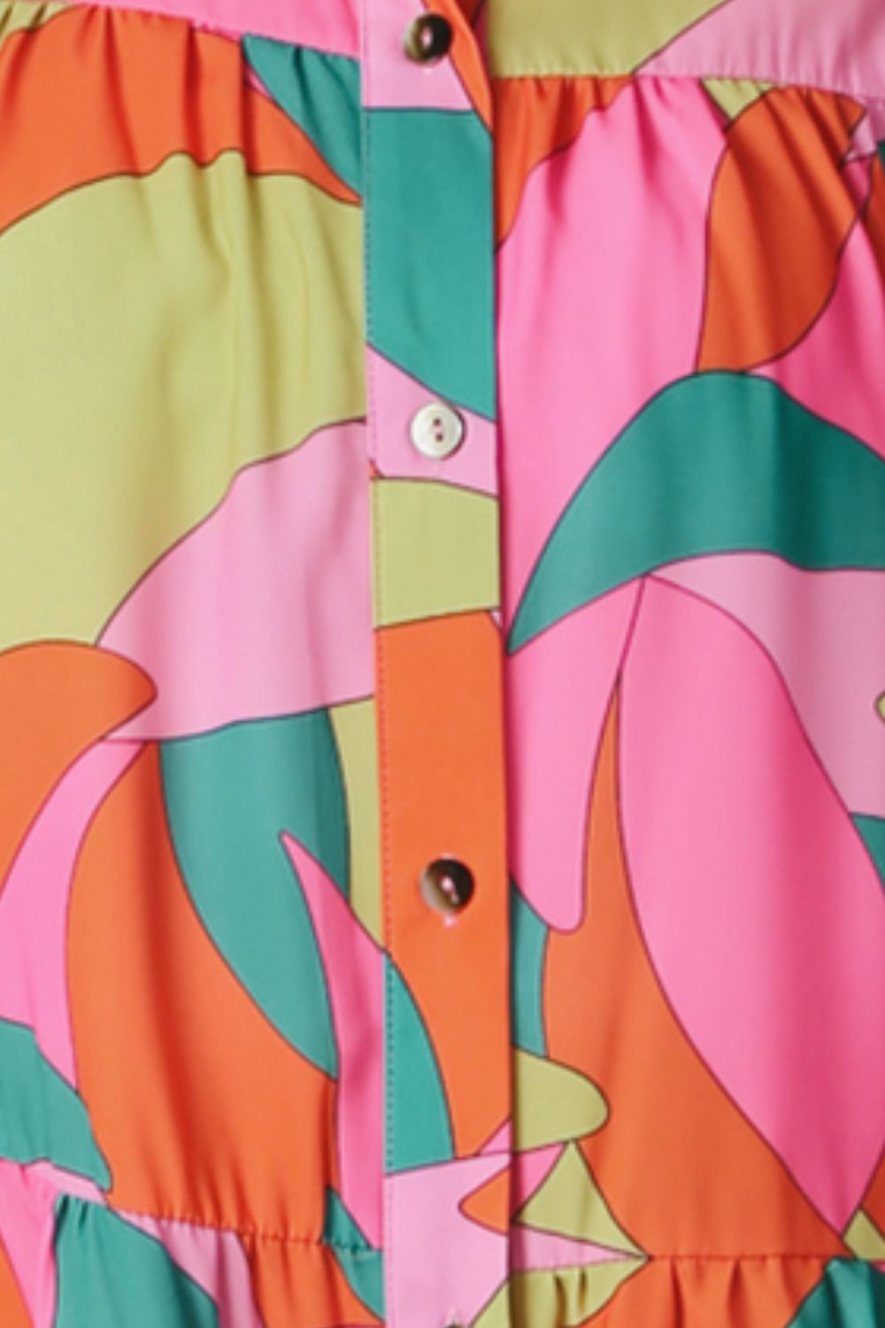 Multicolored Sleeveless Longline Shirt - Guy Christopher